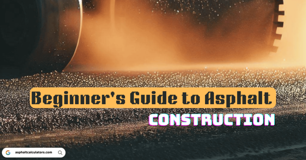 Beginner's Guide to Asphalt Construction From Paving to Maintenance